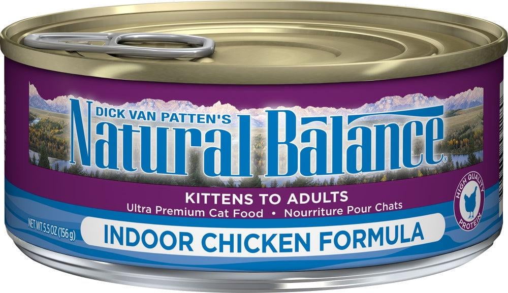 Natural Balance Original Ultra Indoor Chicken Recipe Canned Wet