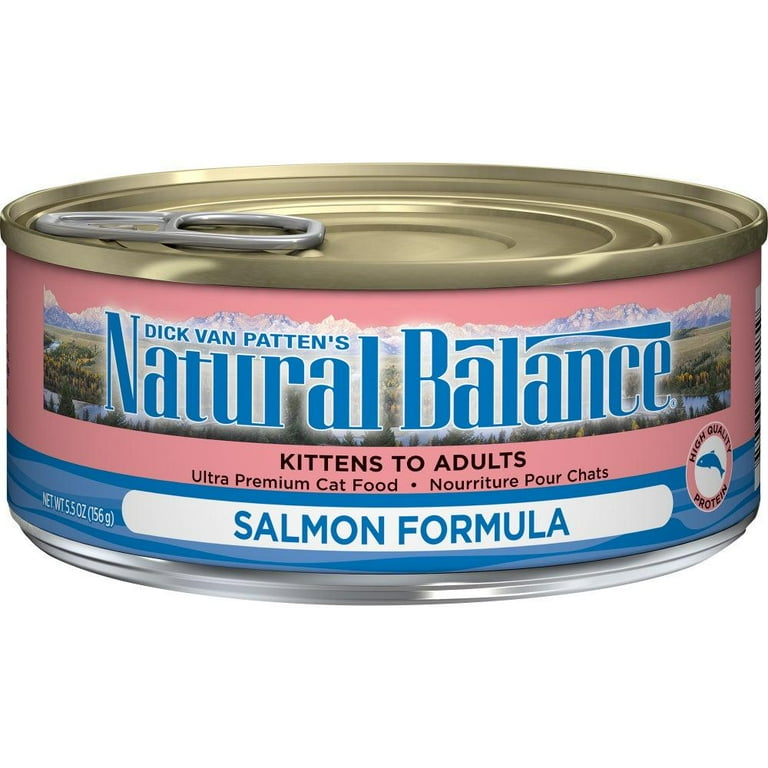 Natural Balance Original Ultra Salmon Recipe Canned Wet Cat Food Natural Balance Original Ultra Salmon Recipe Canned Wet Cat Food