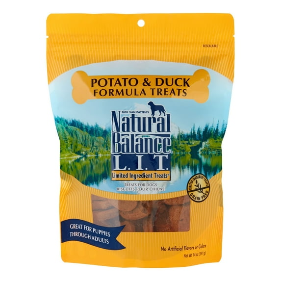 L.I.T. Limited Ingredient Treats® Potato & Duck Formula