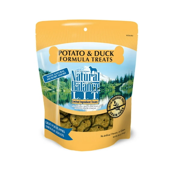 Natural Balance L.I.T. Limited Ingredient Treats Potato & Duck Formula