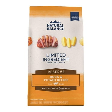 Natural Balance Pet Foods Limited Ingredient Reserve Grain Free Adult Dry Dog Food Duck & Potato 4-lb