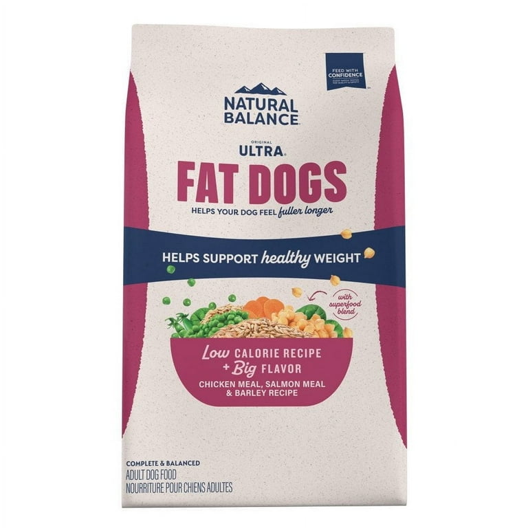 Natural Balance Ultra Fat Dog Low Cal Chicken & Salmon Dry Dog Food