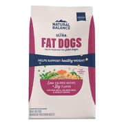 Natural Balance Original Ultra Fat Dogs Chicken Meal Salmon Meal & Barley Recipe Adult Dry Dog Food 4 lbs.