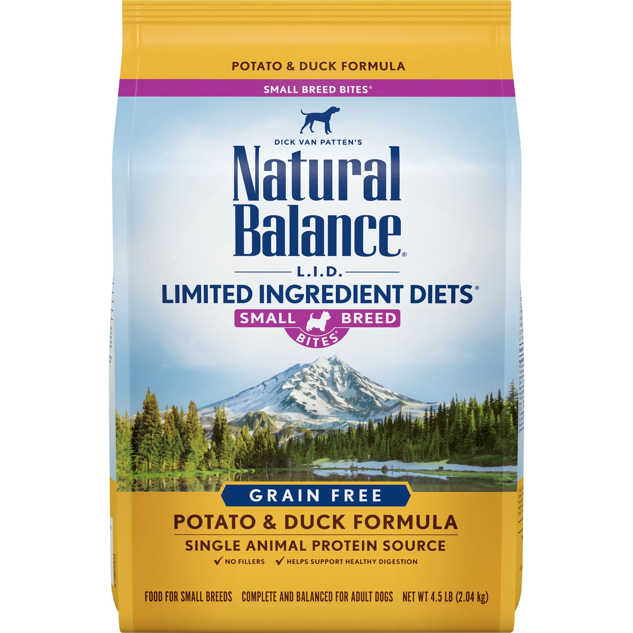 Natural balance dog food small hotsell breed bites