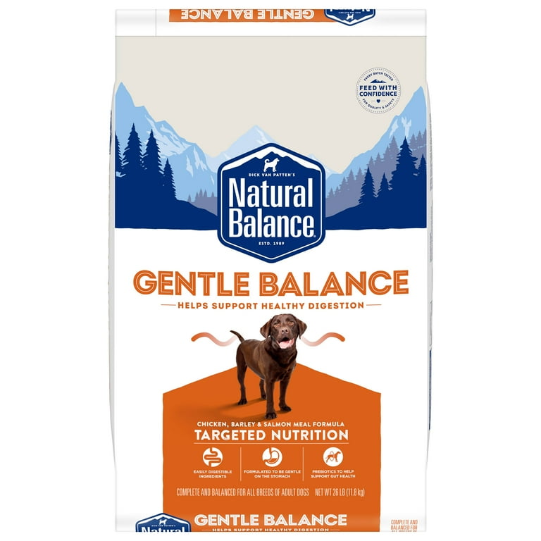 Natural Balance Synergy Chicken Chicken Meal Salmon Meal Dry Dog Food 26 Pounds Prebiotics