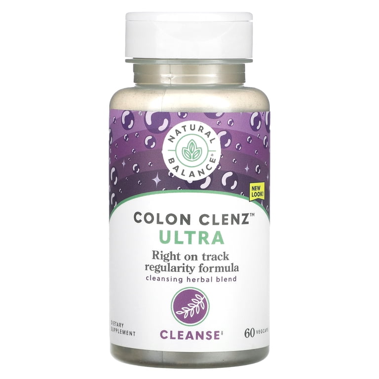 Natural Balance Ultra Colon Clenz: Digestion & Gut Health, 60 Veg