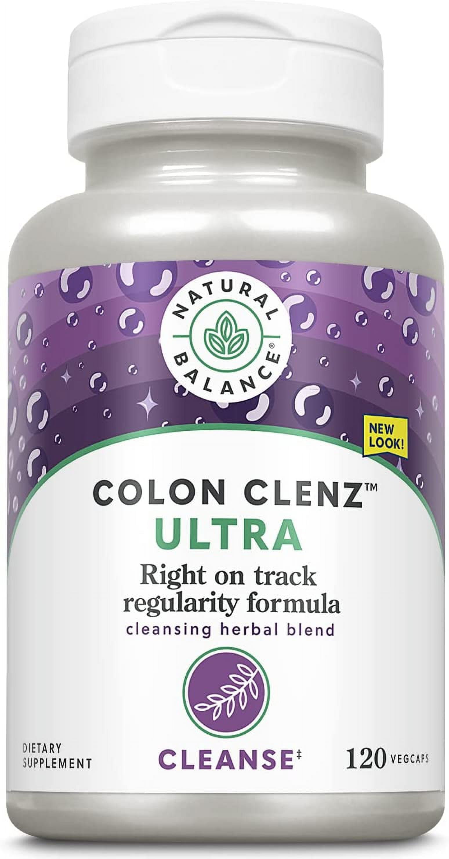 Natural Balance Ultra Colon Clenz, Vegetarian Capsules, 120 CT