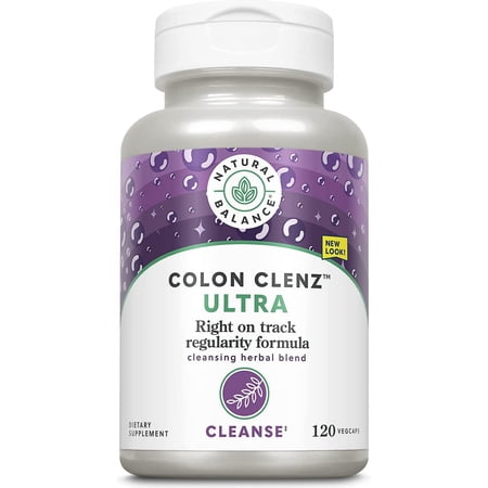Natural Balance Ultra Colon Clenz, Vegetarian Capsules, 120 CT
