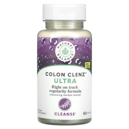 Natural Balance Ultra Colon Clenz - 60 Vegetarian Capsules