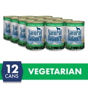 Natural Balance Vegetarian Formula with Brown Rice, Barley, Oat Groats & Carrots Wet Dog Food, 13 Ounces Pack of 12, Vegan