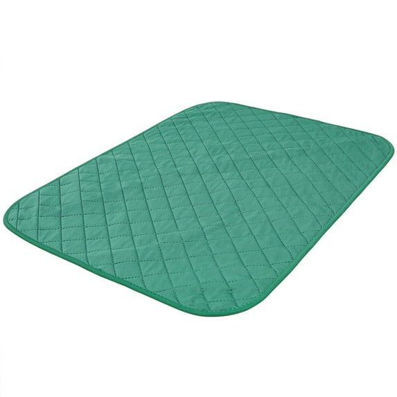 Natural Bamboo Fiber Premium Waterproof Pet Pad And Bed Mat For Dog Reusable Washable Dog PetLeak Proof Pee Pads For Dog Green M