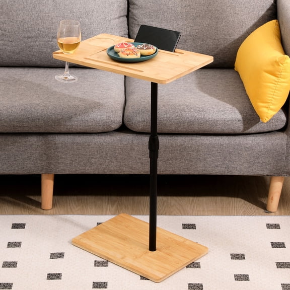 Natural Bamboo - Height Adjustable from 16.7" - Reading Magazines - Comfortable and Safe
