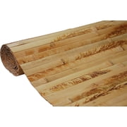 Natural Bamboo Paneling   4  x 8  Mottled | 32 sq ft Coverage | Flexible Wall Cladding Panels for Living Room D cor | Ceiling Tiles and Outdoor Kitchens - Renewable Resource | Wainscot Home D cor.