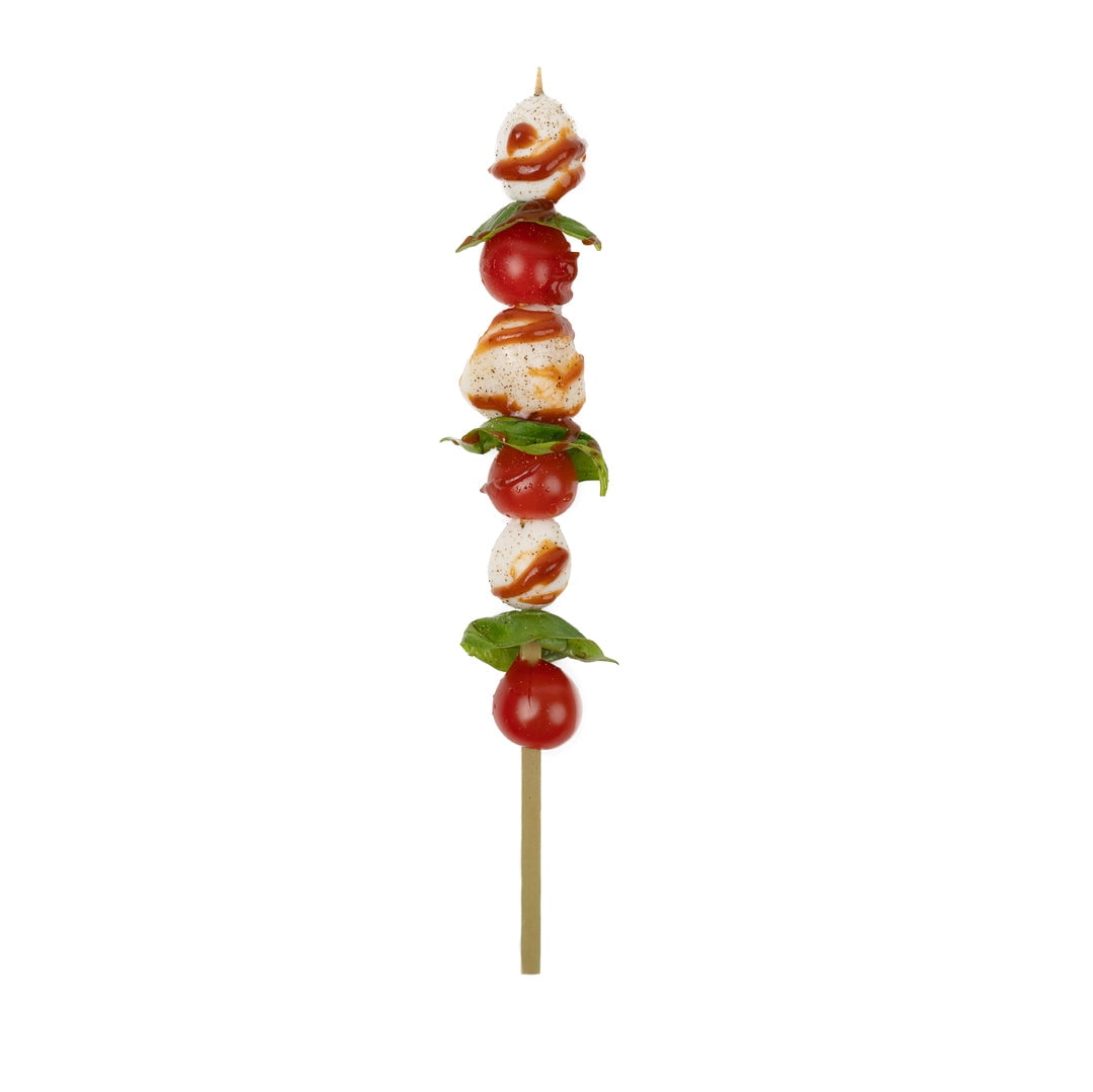Pointee Square Natural Bamboo Pointed Square Skewer - 10 1/2