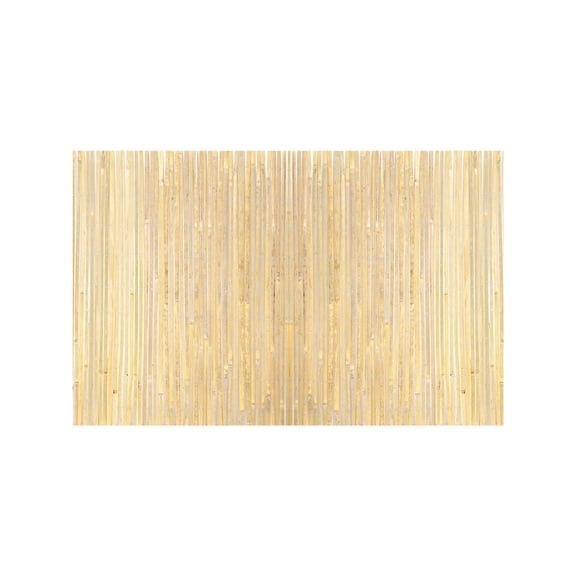 Natural Bamboo Privacy Screen Eco Friendly 6 Feet High x 16 Feet Long Decorative Panel for Garden Backyard Balcony Patio Poolside