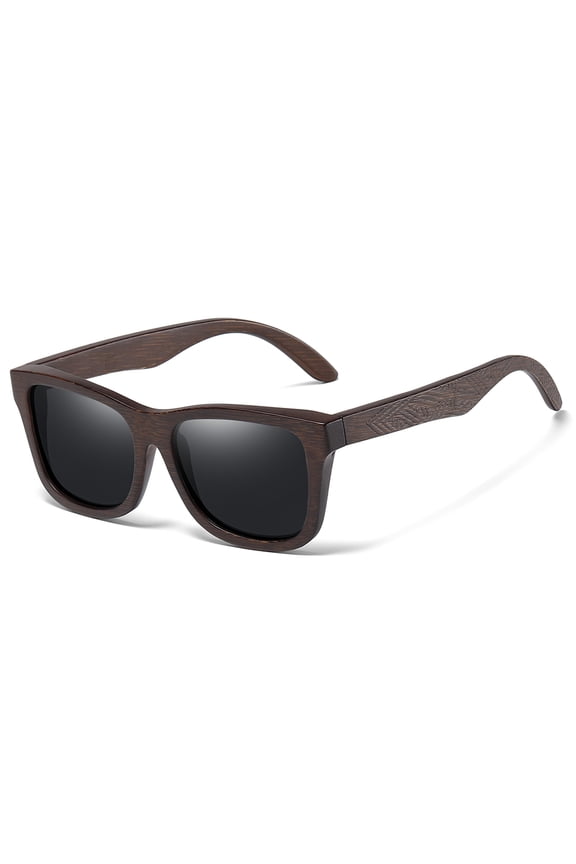Natural Bamboo Wooden Sunglasses Handmade Polarized Glasses Mirror Coating Lenses Eyewear With Gift Box
