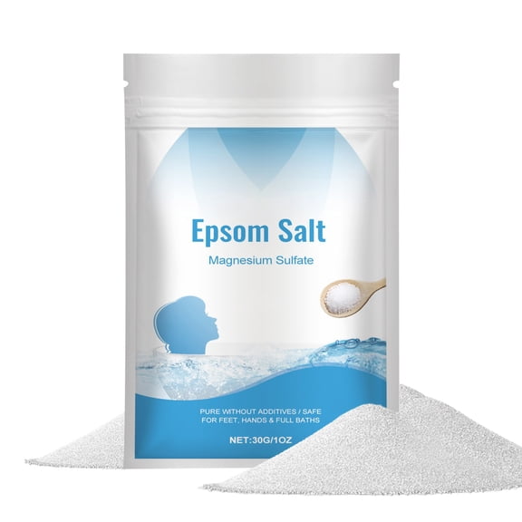 Natural Bath Salt For Relaxing Soothing Exfoliating 30G Plastic Pouch