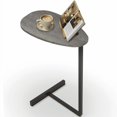 thumbnail image 1 of Natural Bed Sofa Snack C Side Table with Storage Basket,Portablle Laptop Holder End Table,Sofa Side Table,Wood Look Accent Table, 1 of 8