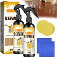 thumbnail image 1 of Natural Beeswax Furniture Care Spray, Wood Polish and Cleaner for Cabinets Tables Doors and Wooden Surfaces, Household Wood Care Spray, 1 of 5