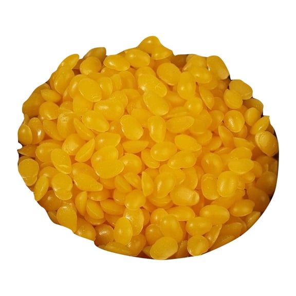 Natural Beeswax Pellets For Diy Candle Making Lipstick Cosmetics Yellow Wax Melts