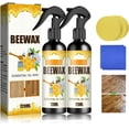 thumbnail image 1 of Natural Beeswax Spray Furniture Polish, Wood Cleaner, Wood Floor Polish - Beeswax Polish Spray Used to care for living rooms,kitchens,wood furniture floors (2PCS), 1 of 7