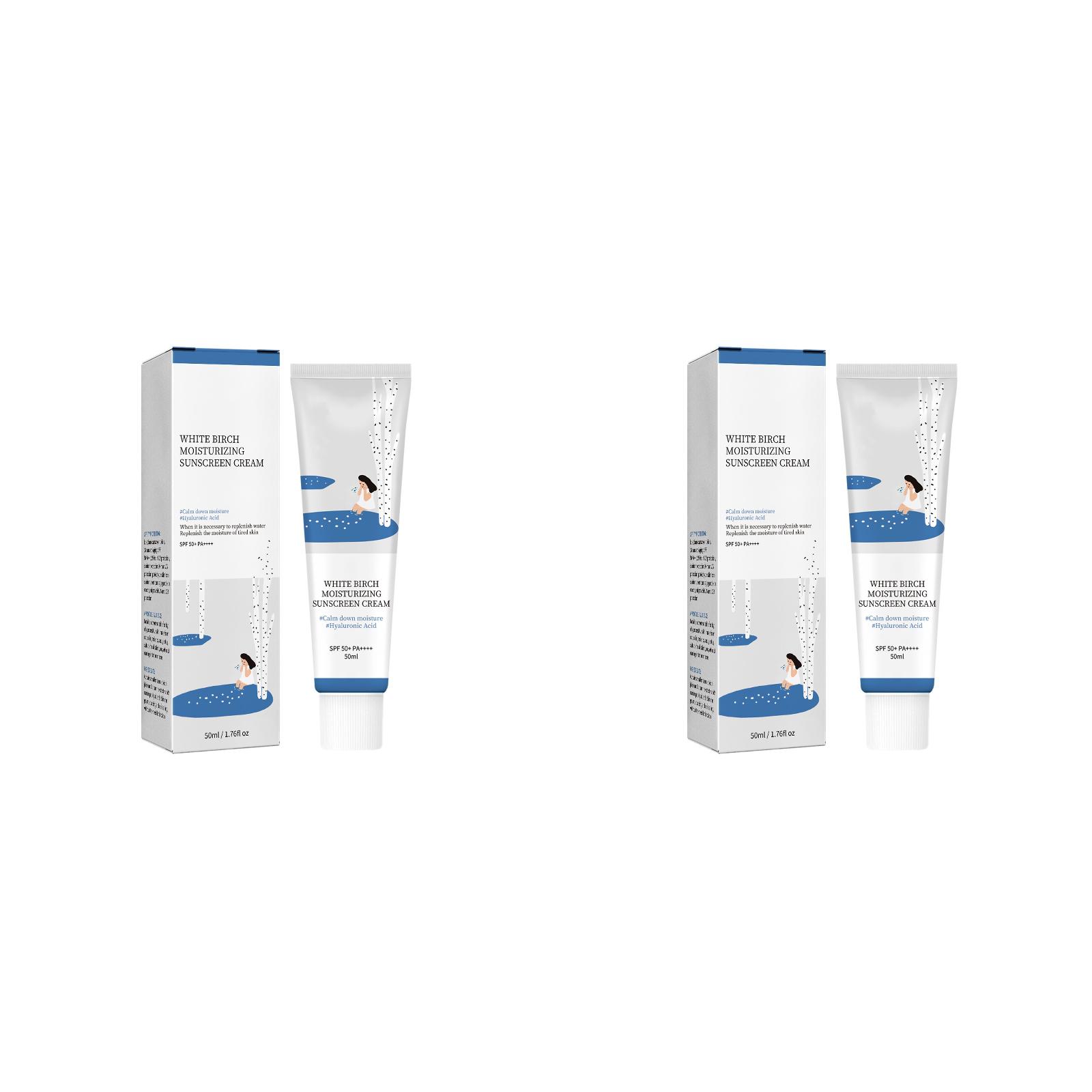 Natural Birch Juice Moisturizing Sunscreen (SPF50+ PA++++) Refreshing