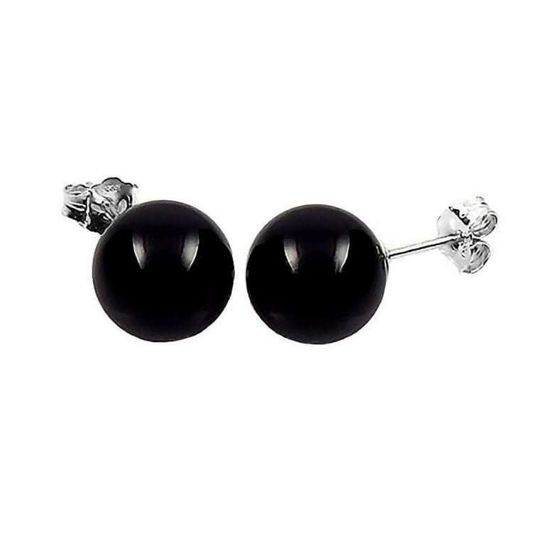 14k black cheap onyx earrings