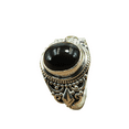 thumbnail image 1 of Black Onyx Gemstone 925 Sterling Silver Handmade Design Statement Promise Ring Gift Jewelry for Women, 1 of 5