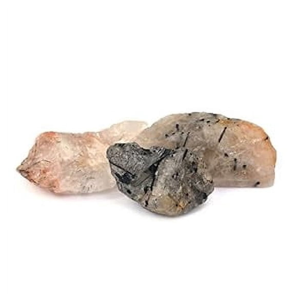 Raw Rutile Natural Black Rutile Quartz Rough, Raw Stone 100 Grams, Black Rutile ...