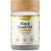 Snap Supplements Black Seed Oil Capsules - 90 Count - Immune Support & Natural Wellness