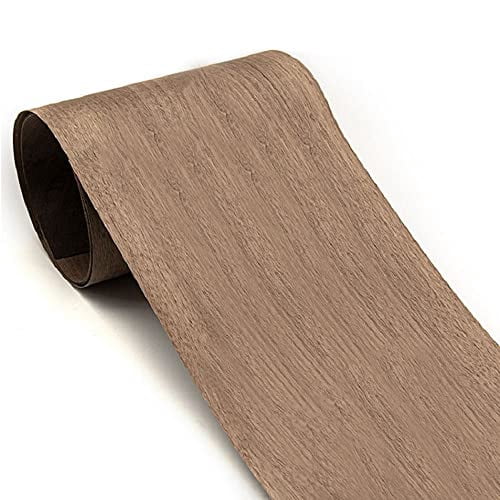 Natural Black Walnut Wood Veneer Sheets - 6x98 Inch DIY Woodworking Material