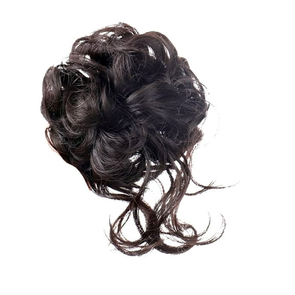 Natural Blending Curly Ponytail Clip In Hairpiece Claw Clip Design For Various Hair Colors Occasion