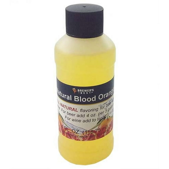 Natural Blood Orange Flavoring Extract 4 oz.
