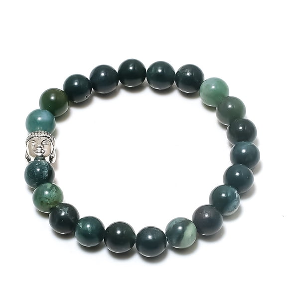 Natural Bloodstone Gemstone Handmade Cuff Adjustable