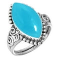 thumbnail image 1 of Natural Blue Chalcedony Women Jewelry 925 Sterling Silver Ring, 1 of 5