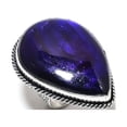 thumbnail image 1 of Natural Blue Labradorite Gemstone 925 Sterling Silver Gift Ring Size 9, 1 of 2