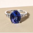 thumbnail image 1 of Natural Blue Tanzanite 925 Sterling Silver Ring,Engagemant Ring, Birthstone Rings for Women, Gift For Her, 1 of 1