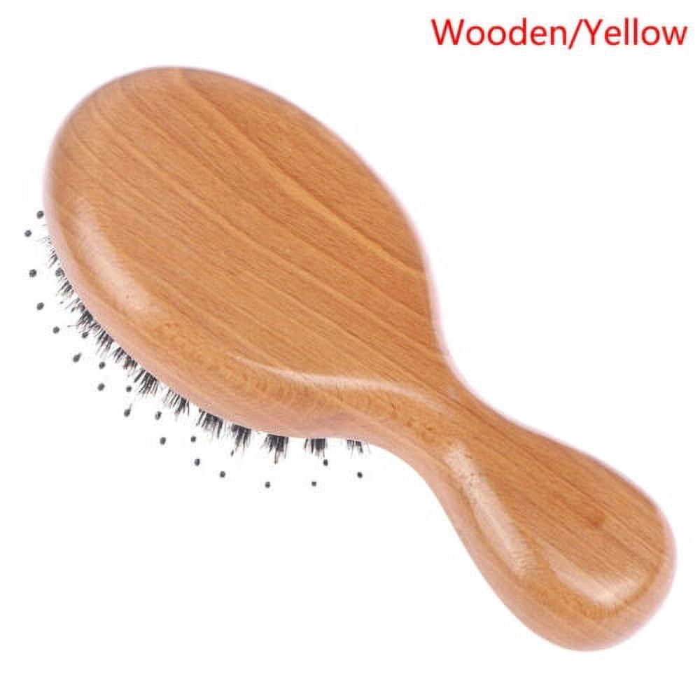 ANNIE 100% Naturborsten Haarbürste Für Herren – Wave & Durag Style Mit Reinen Wildschweinborsten