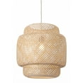 thumbnail image 1 of Natural Boho Weave Ceiling Lamp, 1 of 5