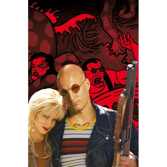 Natural Born Killers Poster 16x24 Poster Medium Art Poster 16x24 Unframed, Age: Adults Best Posters
