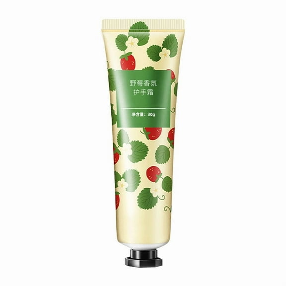 Natural Botanical Fragrance Fruits Hand Cream, Mini Hand Lotion Travel Size for Dry Cracked Care, Moisturizing Hand Care Cream, Stocking Stuffers for Teen Girls,Christmas Gifts for Women