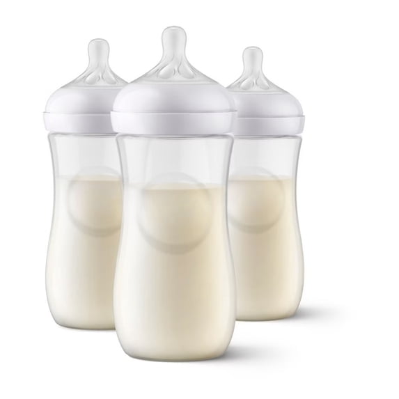Natural Bottles with Response Nipples-BPA-Free