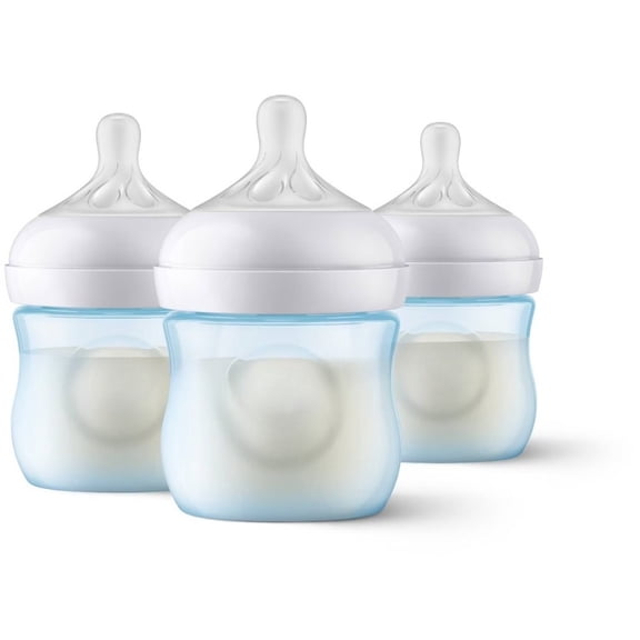 Natural Bottles with Response Nipples-BPA-Free