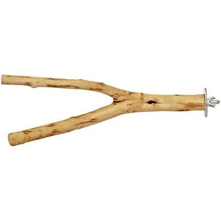 Natural Branch (Forked) - Durable Multi-Branch Perch Stand Cage Accessory - Sugar Gliders, Squirrels, Prairie Dogs, Degus, Marmosets, Monkeys, Parrots, s, Rats, Reptiles, Amphibians & Small Pets