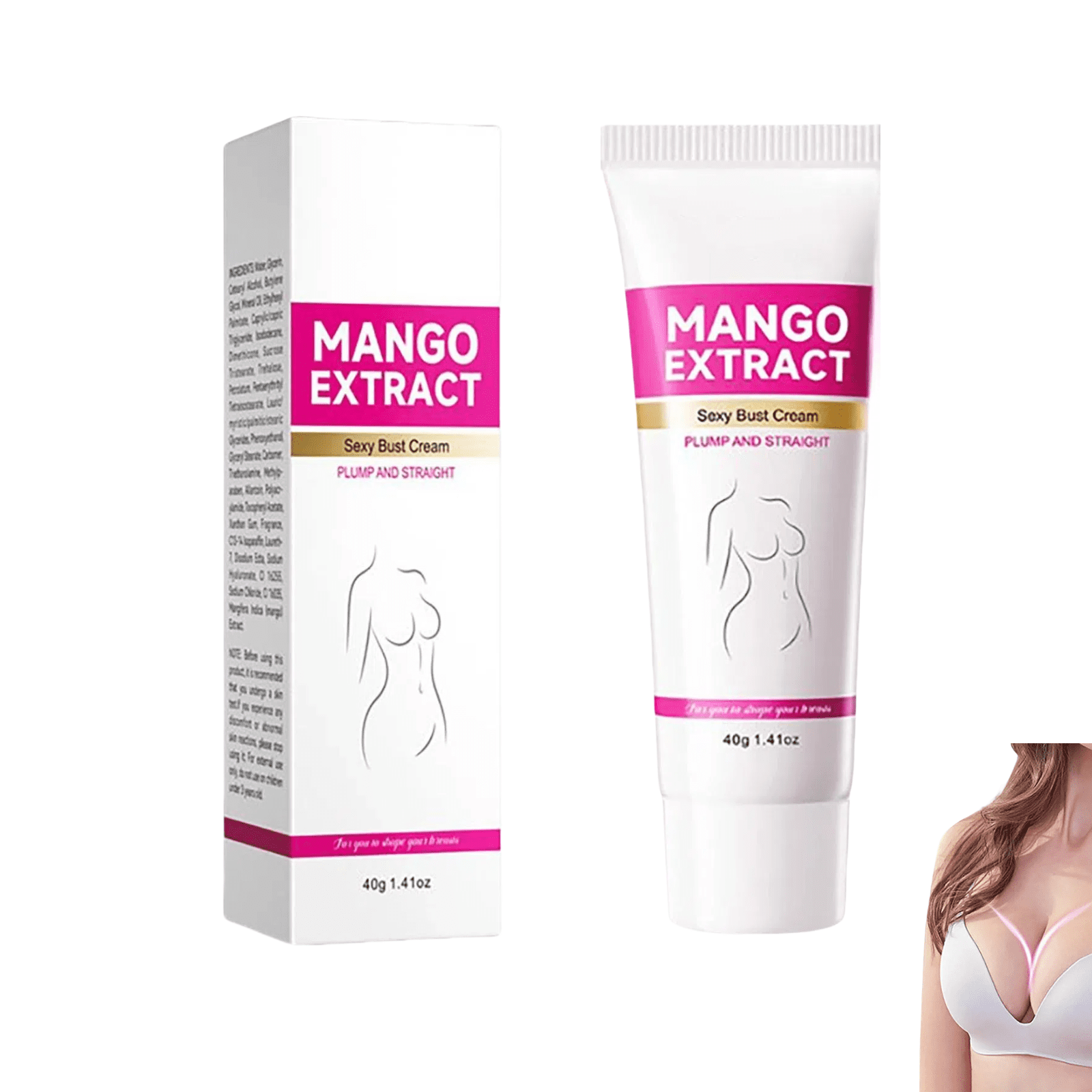 50g Breast Firming Cream with Jojoba Oil, Vitamin E, and Honey