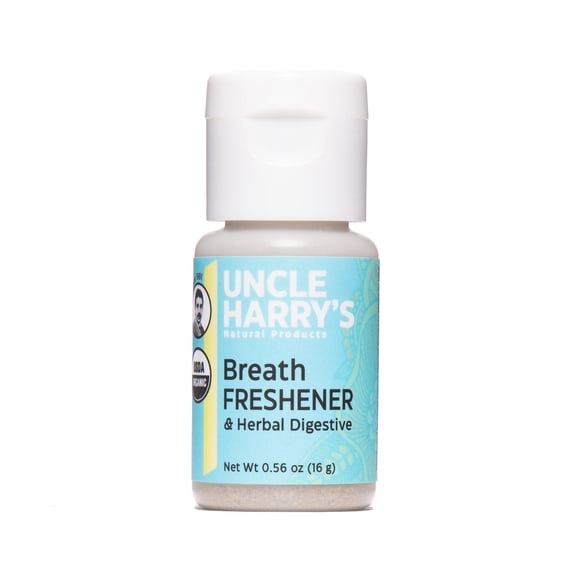 Natural Breath Freshener and Herbal Digestive by Uncle Harry's Natural Products (0.8oz Liquid)