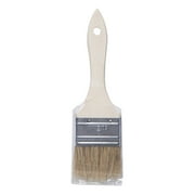 Natural Bristle Flat 2-in. Chip Household Paint Brush for Paint and Crafts