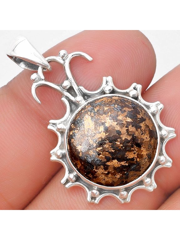 Natural Bronzite 925 Sterling Silver Pendant Jewelry P-1249 SDP129394
