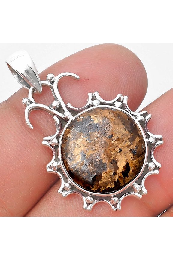 Natural Bronzite 925 Sterling Silver Pendant Jewelry P-1249 SDP129409
