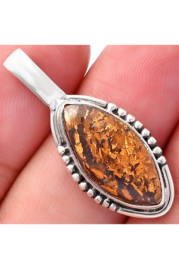 Natural Bronzite 925 Sterling Silver Pendant Jewelry P-1326 SDP145828